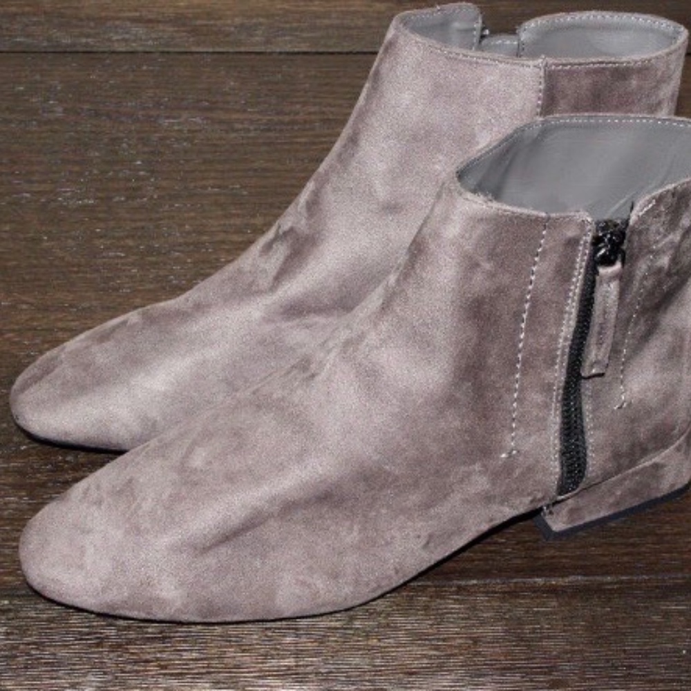 Faux Suede Zara Chelsea Boot